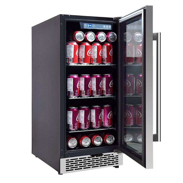 Wine Beer Cooler Fridge - OEM Kleiner Getränkebar-Kühlschrank, individuelle Kühlschränke, Glastür,