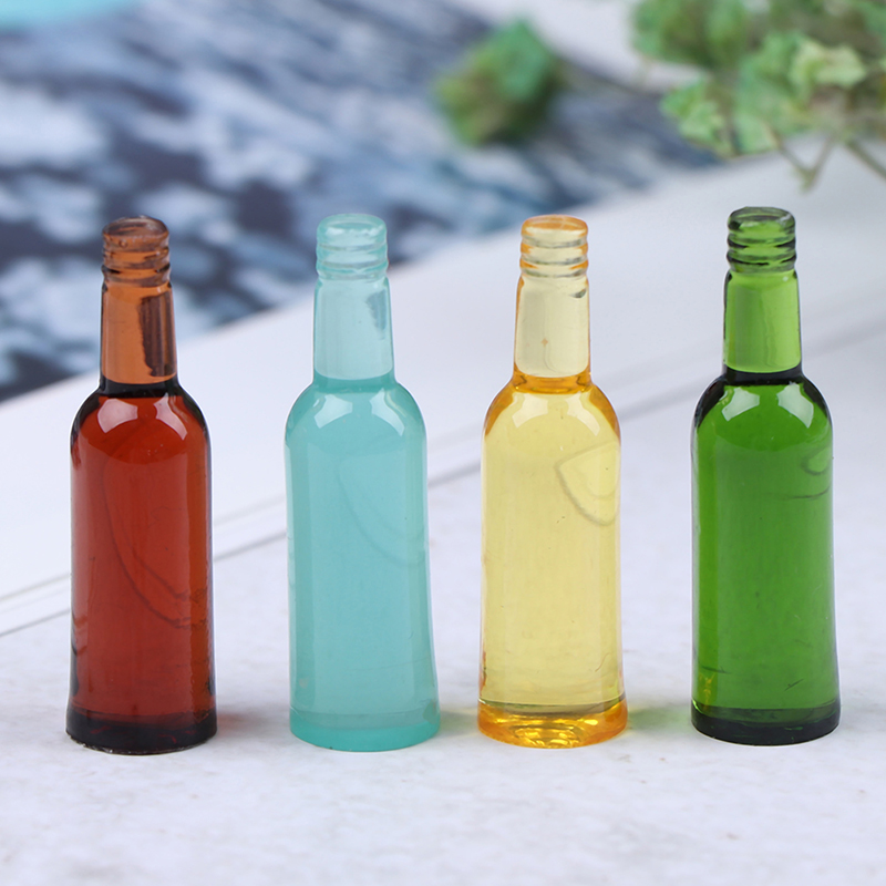 Wine To Beer - 6 Stück 1:12 Puppenhaus Miniatur Bier