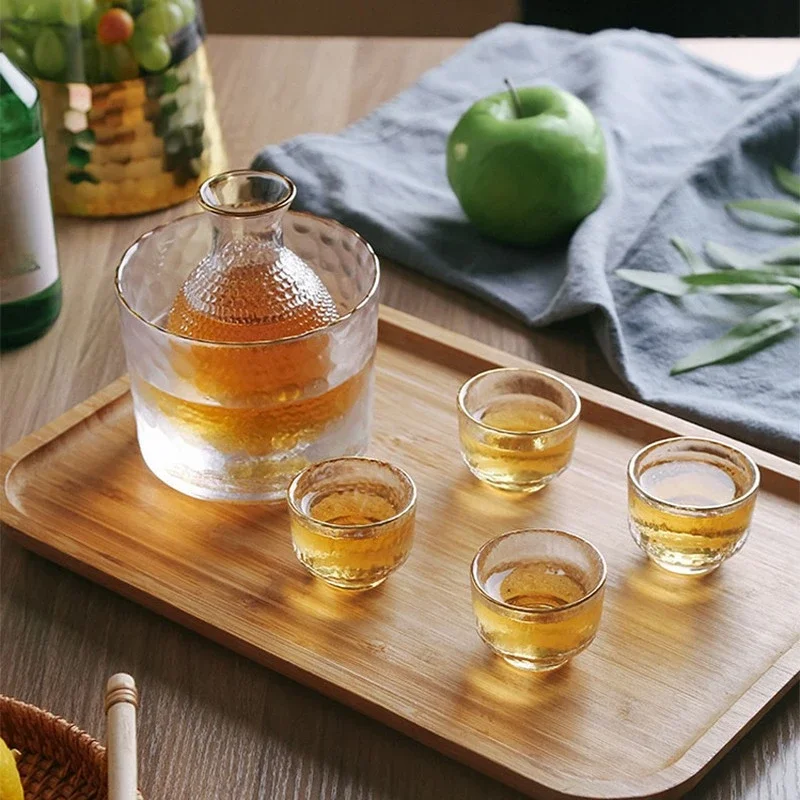 Wine To Beer - Glas-Bierbecher-Set, Bar-Zubehör, Sake Pot, Trinkgeschirr, Schnapsgläser
