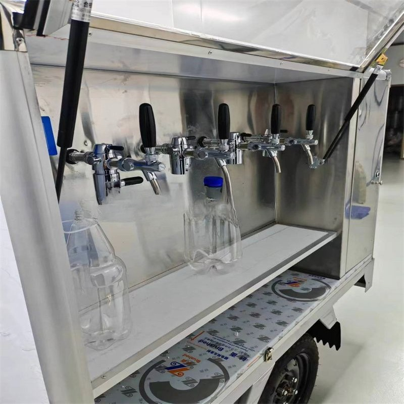 Wine Beer Truck - Craft Beer mobiler dreirädriger Wein-LKW für