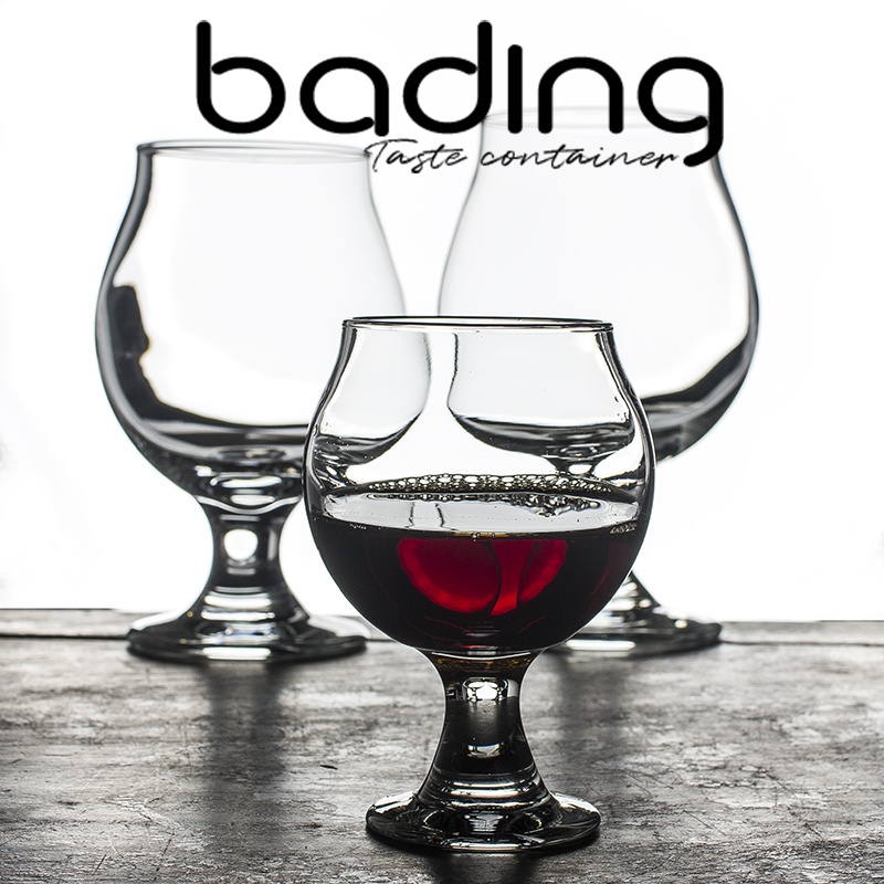 Wine Beer Brand - Libby Bier-Verkostungsbecher Hochstieliges Glas für Bar