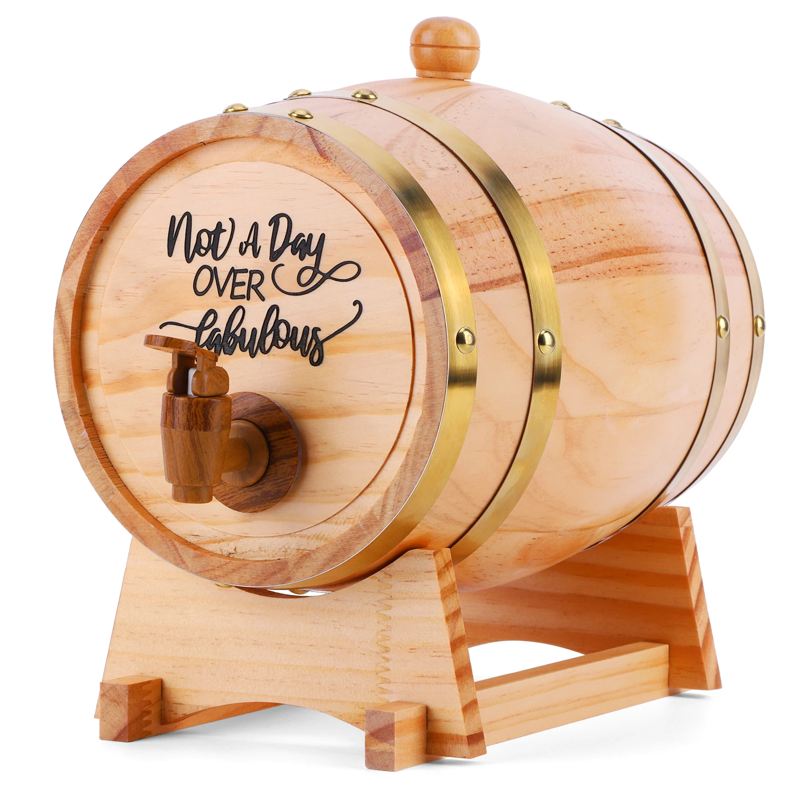3L Whiskyfass aus Holz mit Stä – Wine With Beer Cocktail Bewertung und Preis