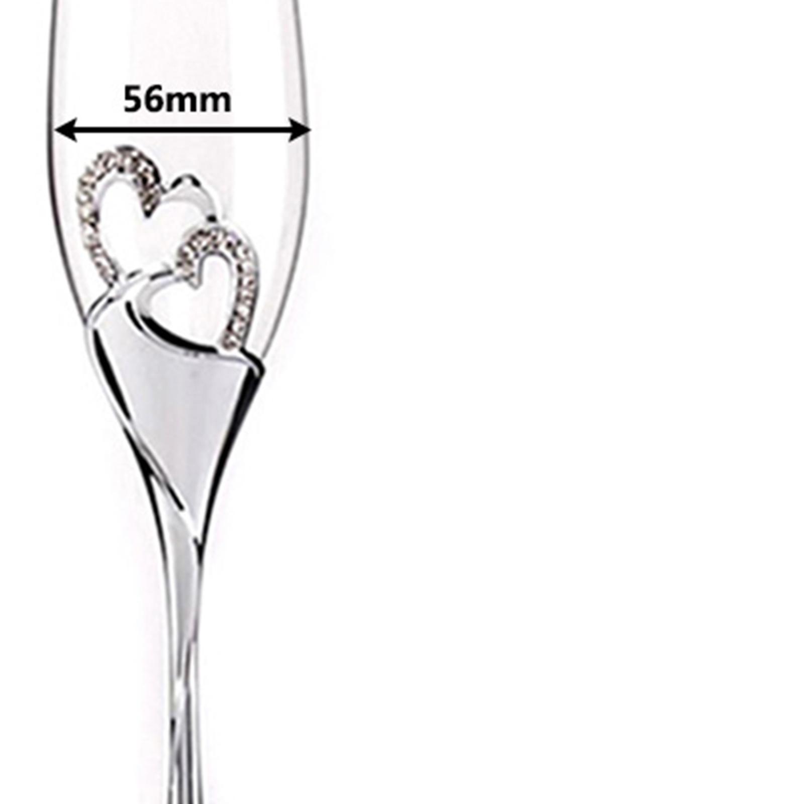 Elegantes Champagner-Flöten-Pa – Champagne Flute Pair Bewertung und Preis