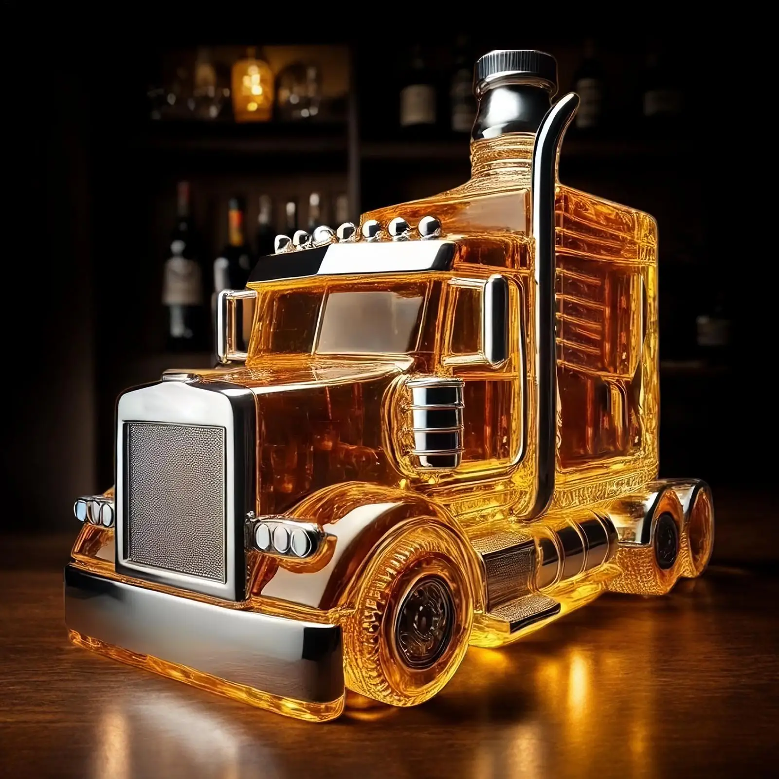 Weinflasche in Autoglas-Optik, – Wine Beer Truck Bewertung und Preis