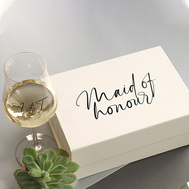 Personalisierter Vinyl-Aufkleb – Champagne Flute Pair Bewertung und Preis