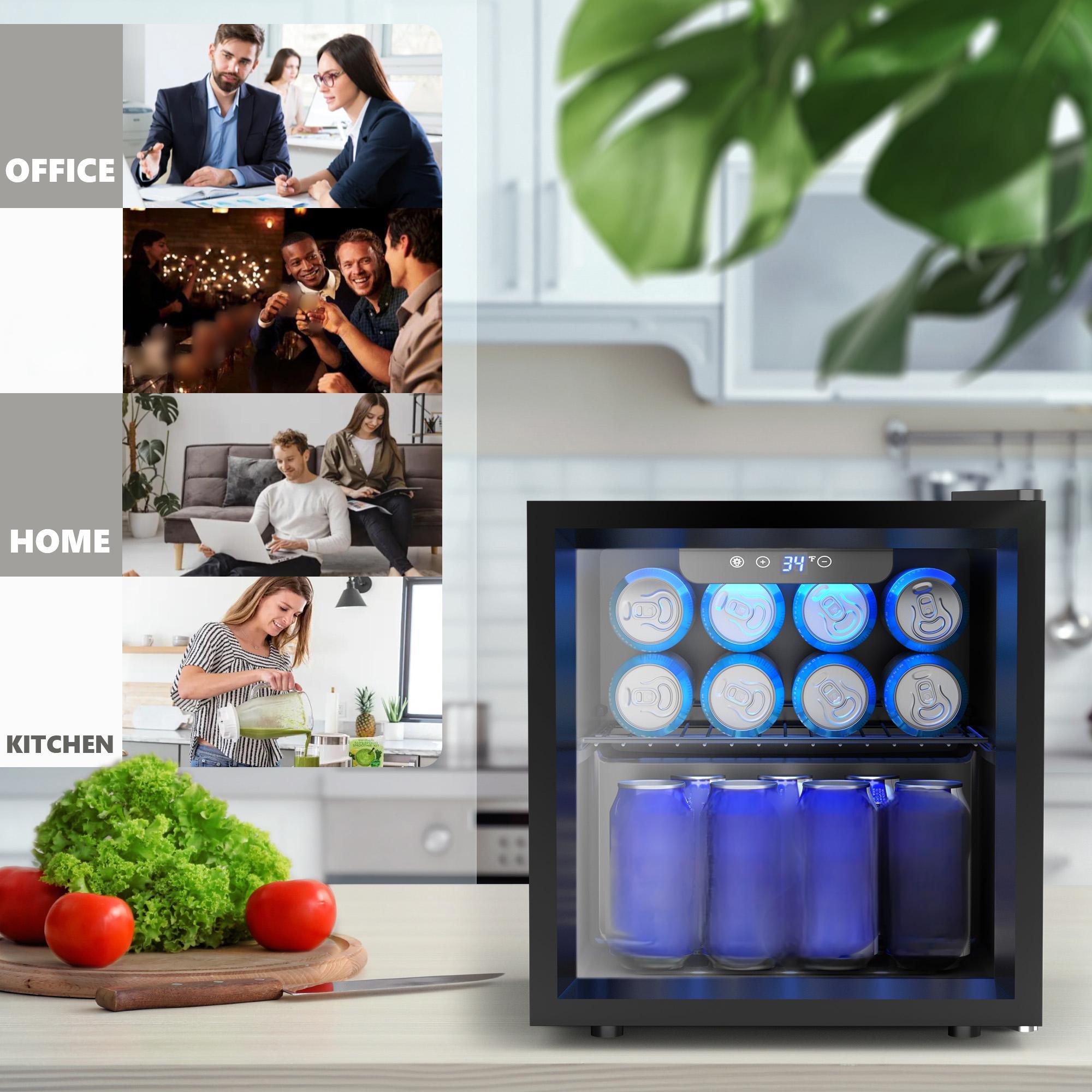 EKOJUCE Glastür-Minikühlschran – Wine Beer Cooler Fridge Bewertung und Preis