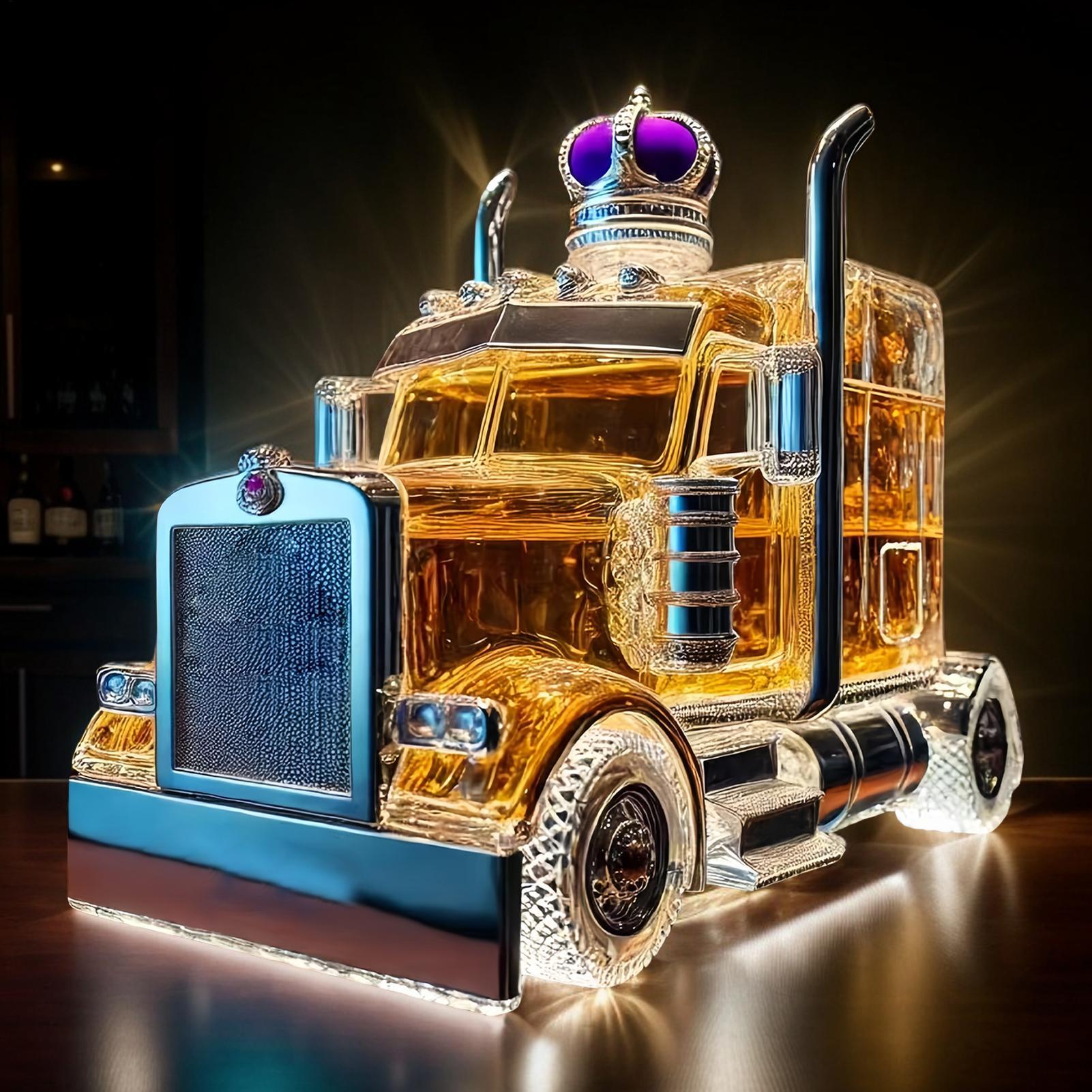 Auto-Weinflasche aus Glas, hal – Wine Beer Truck Bewertung und Preis