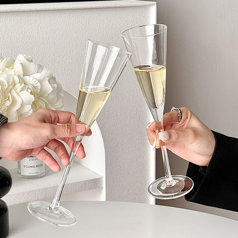 Französische romantische zerem – Champagne Flute Pair Bewertung und Preis