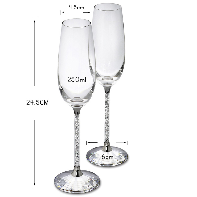 Kreative Hochzeit Weinglas Tas – Champagne Flute Pair Bewertung und Preis