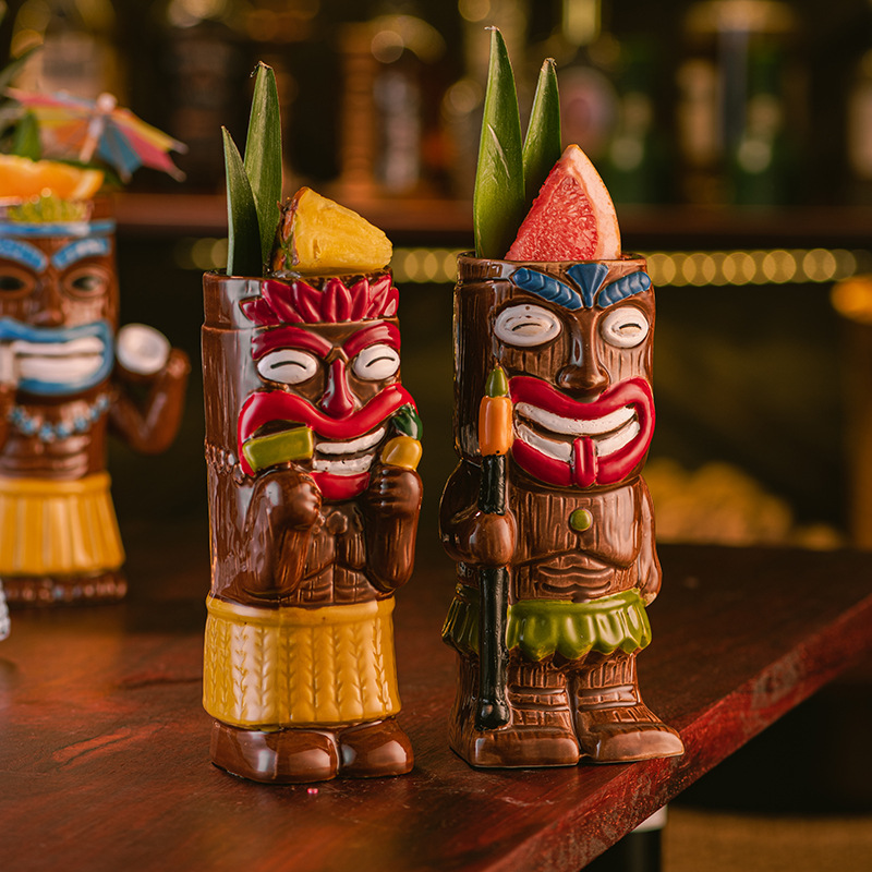 Keramik-Tiki-Becher, Hawaiiani – Wine With Beer Cocktail Bewertung und Preis