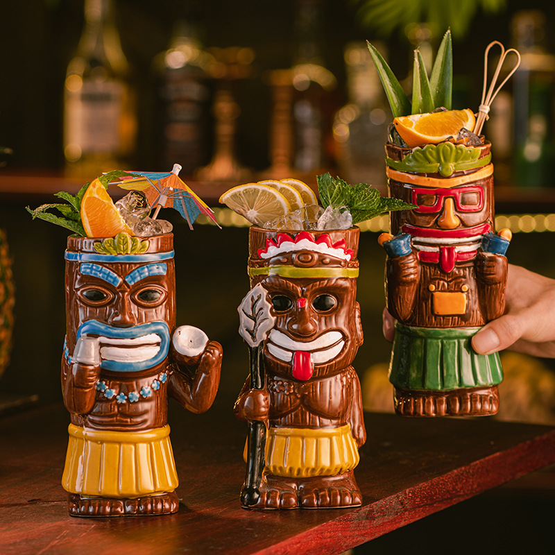 Keramik-Tiki-Becher, Hawaiiani – Wine With Beer Cocktail Bewertung und Preis